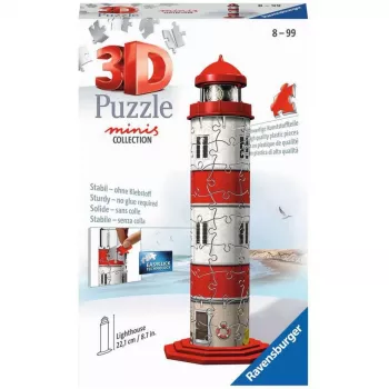 Puzzle 54 Elemente 3D Mini Leuchtturm