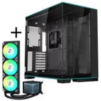 Lian Li O11D EVO RGB + TRYX PANORAMA ARGB Komplette Wasserkühlung - schwarz, 360 mm