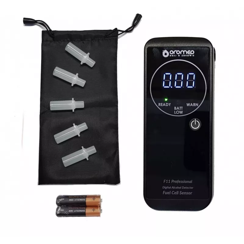 Oromed F11 PROFESSIONAL Alkoholtester 0 - 4‰ 0,05‰ Schwarz