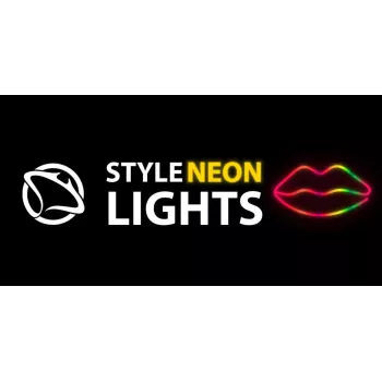 Neonlichter MANTA SNL61RGB LIPS RGB farbwechselndes Dekoschild, Modell SNL61RGB