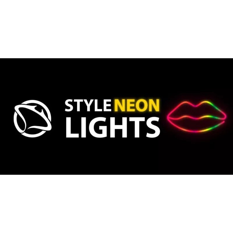 Neonlichter MANTA SNL61RGB LIPS RGB farbwechselndes Dekoschild, Modell SNL61RGB