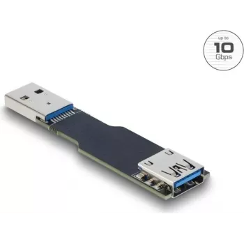 Gender-Changer-Kabel DELOCK 67419 — USB Typ-A auf Typ-A, schwarz