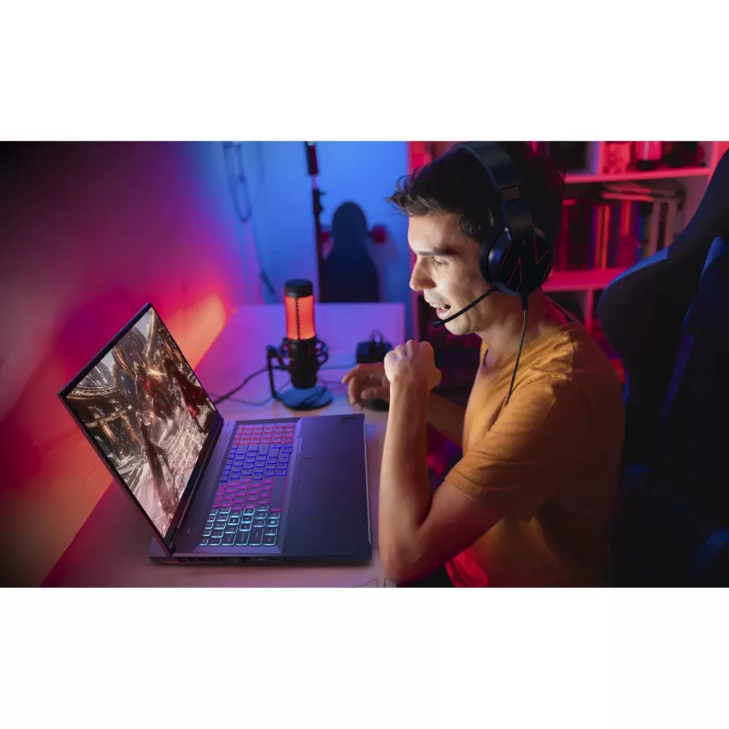 Laptop Acer Nitro 18 AI AN18-61-R698, AMD Ryzen AI 7 PRO 350 3.5 GHz, 18 Zoll WQXGA 2560×1600, 16 GB DDR5, 1 TB SSD, NVIDIA GeForce RTX 5060, Windows 11 Home, Schwarz