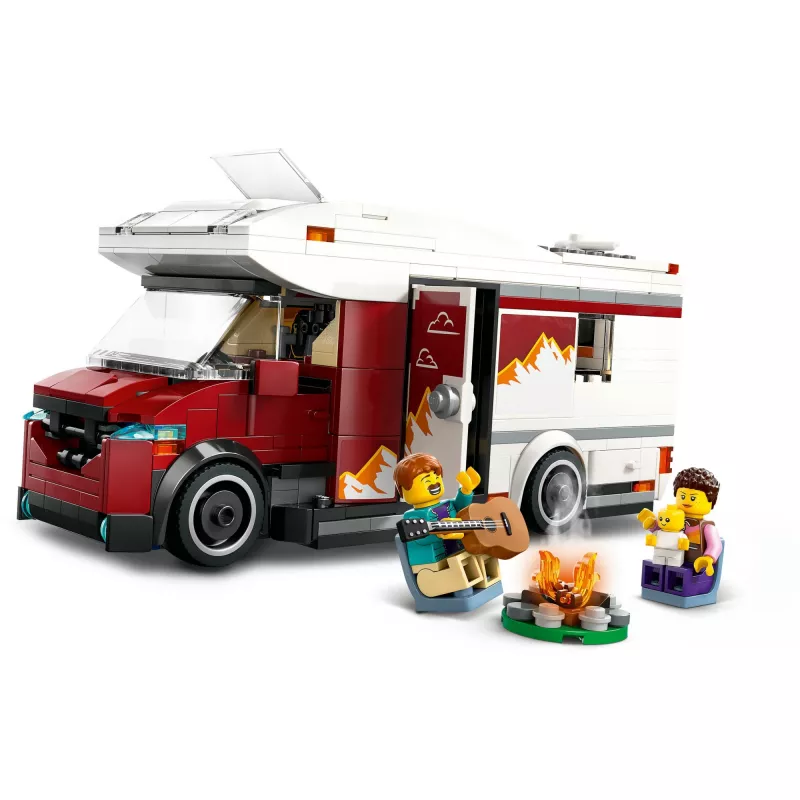 Konstruktionsspielzeug LEGO City Abenteuer-Camper 60454, 385 Teile, Höhe 80 mm, für Kinder ab 6 Jahren
