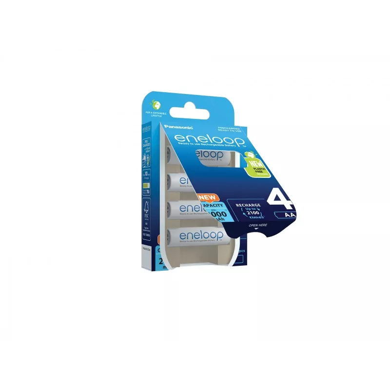 Akkus PANASONIC ENELOOP AA 2000 mAh 4 Stück (BK-3MCDE/4CP)