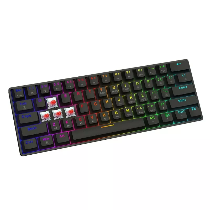 SAVIO BLACKOUT X2 Mechanische Tastatur OUTEMU Red, Hot Swap