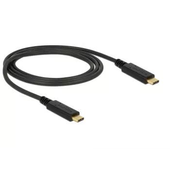 USB-Kabel DeLOCK 83661 USB 3.2 Gen 2 1m USB-C Schwarz