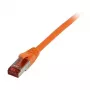 Patchkabel RJ45 - CAT6 250Mhz - 5m orange - S-STP(S/FTP) - TPE/LSZH (Superflex) - Synergy 21 -
