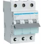 Hager MCS325. Bemessungsstrom: 25 A, AC-Eingangsfrequenz: 50/60 Hz. Typ: C-Auslösecharakteristik, Module Quantity (max): 3 Module(e). Breite: 52,5 mm, Tiefe: 70 mm, Höhe: 83,4 mm (MCS325)