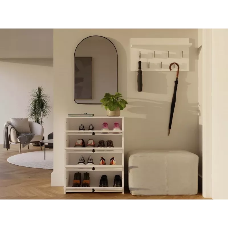 LOKA shoe Schrank, weiß