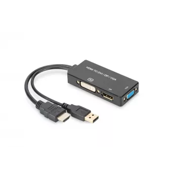 HDMI 3in1 Adapter Digitus AK-330403-002-S