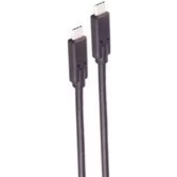 shiverpeaks ®-BASIC-S--USB-C-Verbindungskabel, USB-Kabel Typ-C-Stecker auf Typ-C-Stecker, 4.0 Gen 3x2, 240W, 0,5m (BS13-63015)