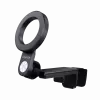 CANYON Magnetische Reisehalterung OnGrip 11 — magnetische Clip-Halterung, Schwarz, kompakte Reise-Handyhalterung