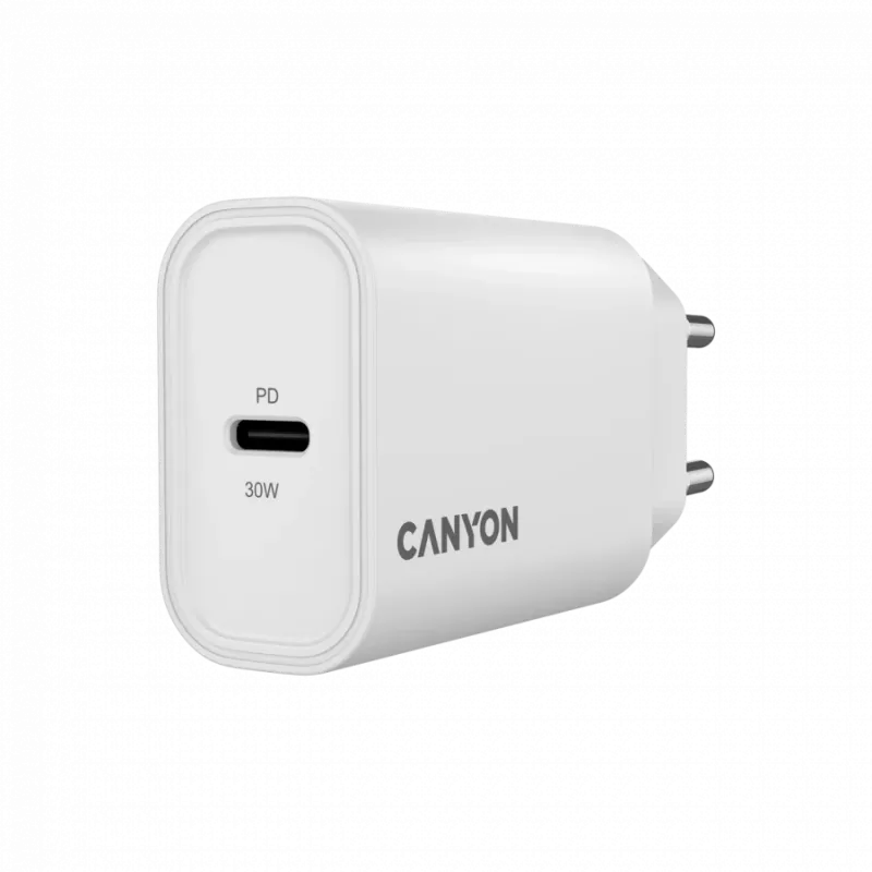 CANYON Ladegerät OnCharge 30CL Max Power 30W 1xPD EU Weiß