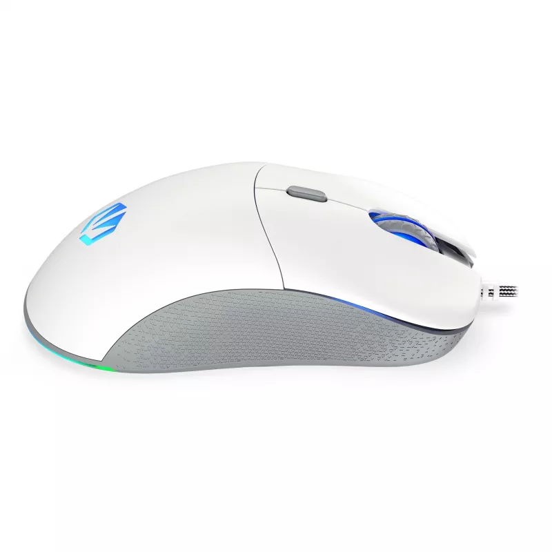 ENDORFY GEM Plus Onyx Weiß Maus Gaming Rechtshänder USB Typ-C Optisch 19000 DPI