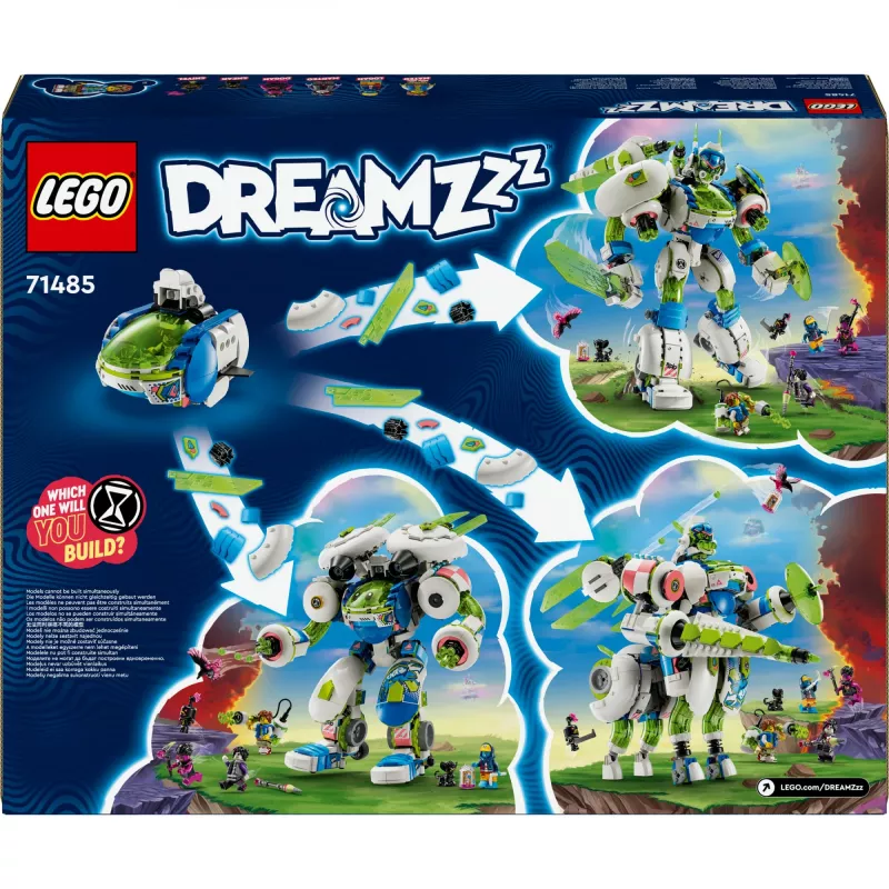 Bauspielzeug LEGO Mateo und Z-Blob der Ritter-Mech Set 71485 — Minifigur und baubarer Mech-Spielset