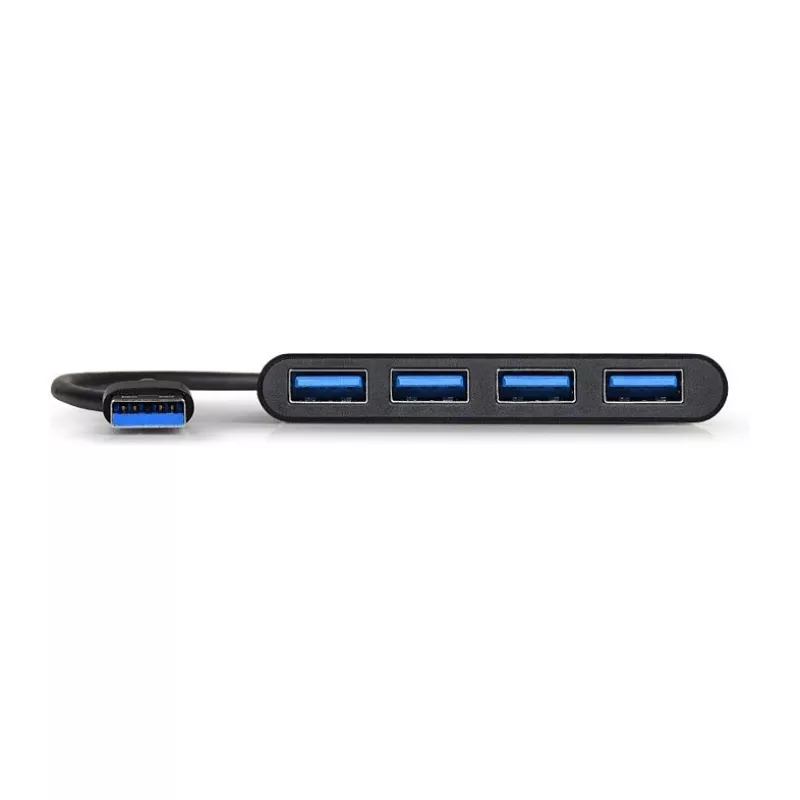 USB-Hub Port Designs 900121 USB 3.2 Gen 1 Typ-A 5000 Mbit/s Schwarz