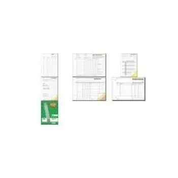 Notiz-/Berichtsheft Sigel SD030 A4, 2x40 Blatt, Fadenheftung