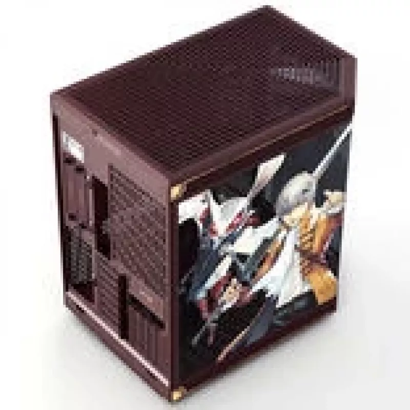 HYTE PC-Gehäuse Y70 Metaphor ReFantazio (Midi-Tower, E-ATX, gehärtetes Glas, Doppelkammer, PCIe 4.0 Riser-Kabel, Weiß/Multicolor)