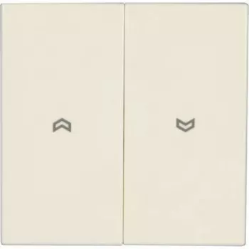Jung Abdeckung Jalousieschalter LS 990, LS Design, LS plus Creme-Weiß LS 995 P (LS 995 P)