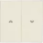 Jung Abdeckung Jalousieschalter LS 990, LS Design, LS plus Creme-Weiß LS 995 P (LS 995 P)