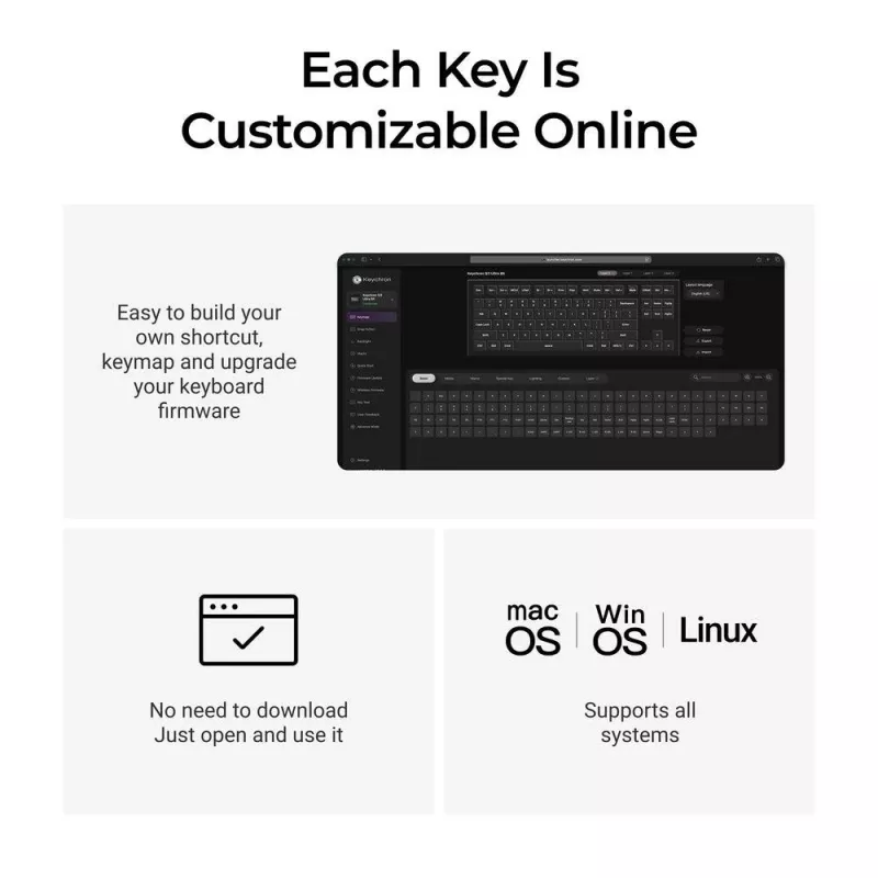 Tastatur Wrl Q3 ULTRA/Schwarz Q3U-M3 Keychron
