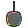 Gembird GMB Audio SPK-BT-LED-08L tragbarer/Party-Lautsprecher Stereo tragbarer Lautsprecher Schwarz 10 W