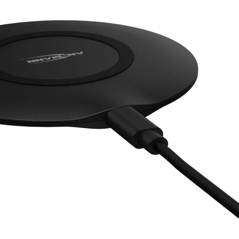 Kabelloses Ladegerät Ansmann WiLine 15R Smartphone Schwarz USB Innenbereich 9V