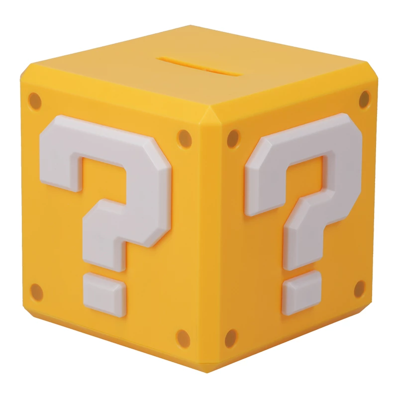 Sparbüchse Paladone Super Mario Frageblock-Design-Münzbank