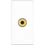 Steckdose 3,5 mm Kindermann 7464000511 Weiß