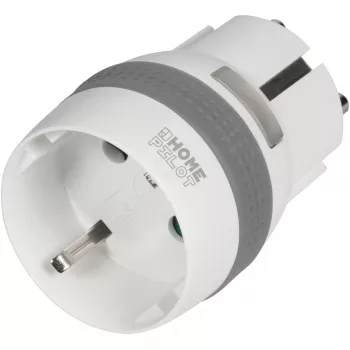 Smart-Steckdosenadapter HOMEPILOT 11301001 weiß — WLAN-Fernschalter für Haushaltsgeräte