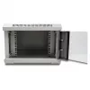 Wandmontierter Schrank DeLOCK 10 Zoll Netzwerkschrank 4U grau