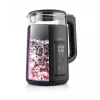 Wasserkocher ETA ETA959590000 1,7 L 2200 W, schwarz/Glas