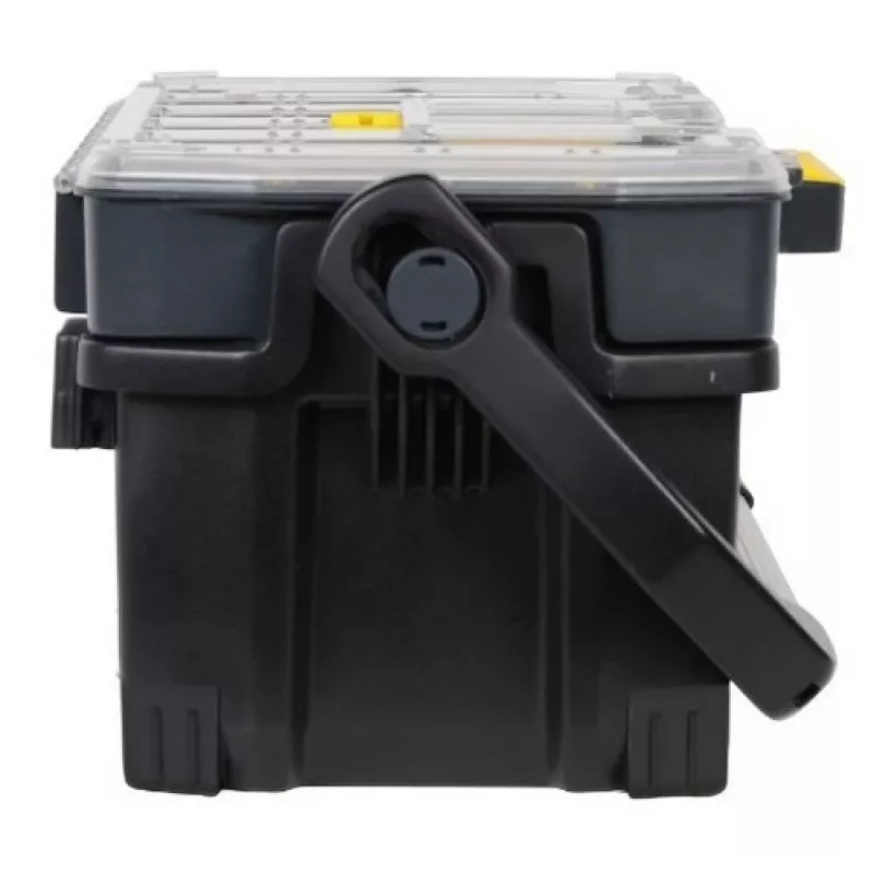 Stanley 1-97-514 Kleinteile-/Werkzeugkiste Schwarz, Transparent