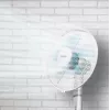 Cecotec EnergySilence 530 Power Connected | Standventilator | Weiß | Durchmesser 40 cm | Anzahl der Geschwindigkeiten 3 | Oszillation | 50 W | Fernbedienung