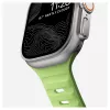 Band Nomad Sport Band Hellgrün Gummi — Breite 21,5 mm, Handgelenk 160–195 mm