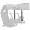 Racing-Simulator-Cockpit Next Level Racing F-GT NLR-A006 – verstellbare Sitz- und Radhöhe, unterstützt 3 Displays, max. Benutzergewicht 60 kg, schwarz