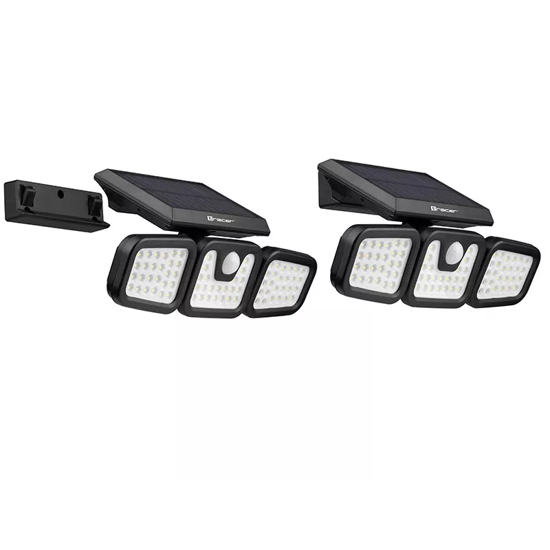 Tracer 47191 Saturn LED-Solarfluter mit Bewegungsmelder