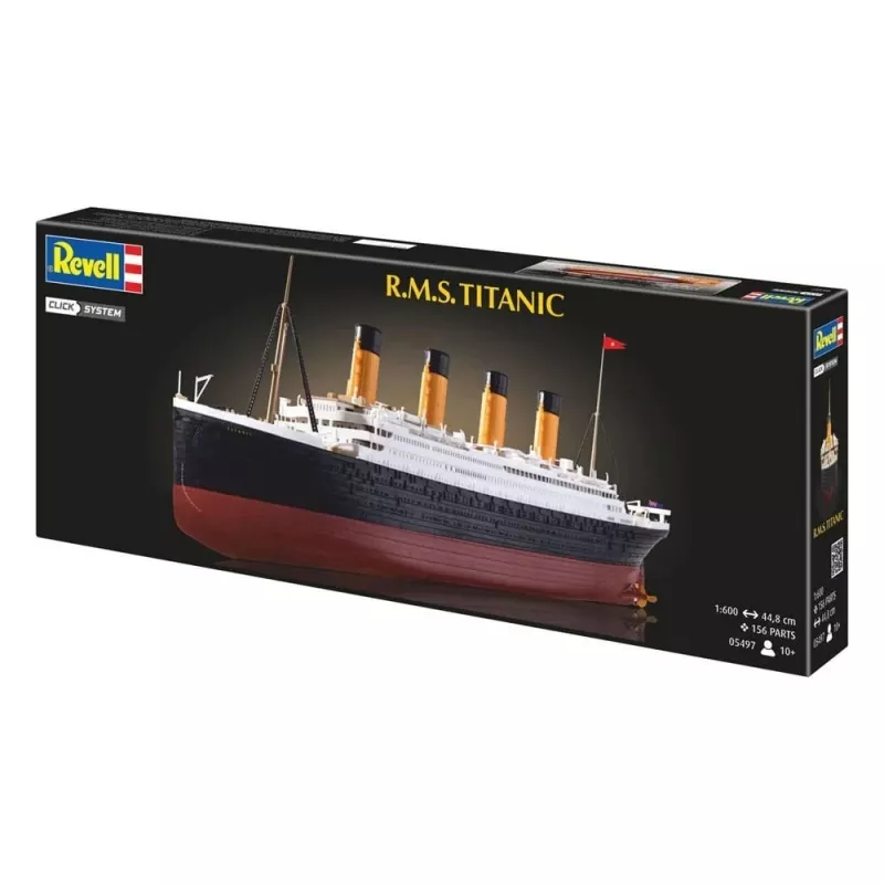 Plastikmodellbauschiff RMS Titanic EC Mehrfarbig 1:600