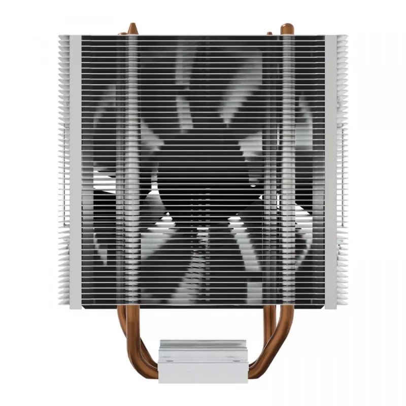 Heatsink SAVIO SAVGCOFROSTX2 120 mm Schwarz, 2 Heatpipes, 800–1800 RPM, 4‑Pin