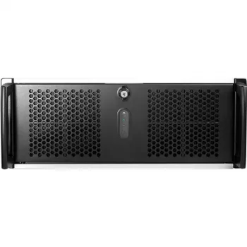 Desktop-ATX-Gehäuse Chenbro RM42300F1 mit USB 3.0-Frontpanel, schwarz/silber