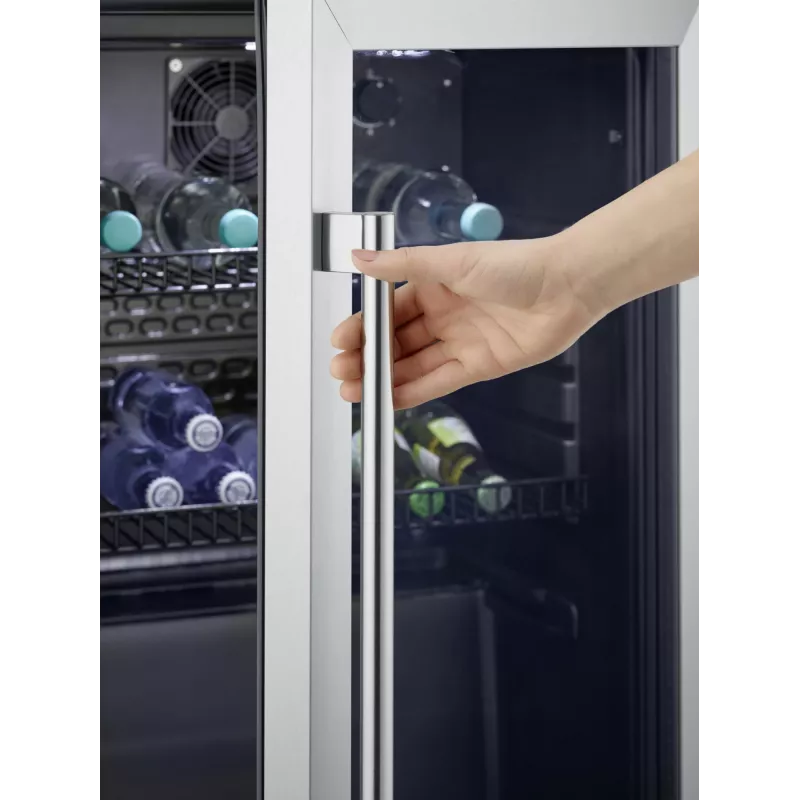 Kompressor-Weinkühlschrank Severin FKS 8840 42 Flaschen freistehend Schwarz
