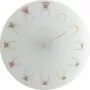 NeXtime Uhr 8809 Chair, Ø30 cm, Wand, Weiß/ Mehrfarbig