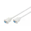 Assmann Nullmodem-Verbindungskabel. D-Sub9 B/B. 3,0 m. Snap-Hauben. be (AK-610100-030-E)