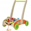 Spiel- und Lauflernwagen aus Holz von Simba-Dickie — Eichhorn Geschicklichkeitsspiel mit 35 Bauklötzen