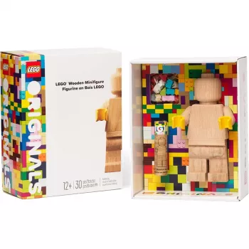 LEGO Wooden Minifigure, Dekoration Holz
