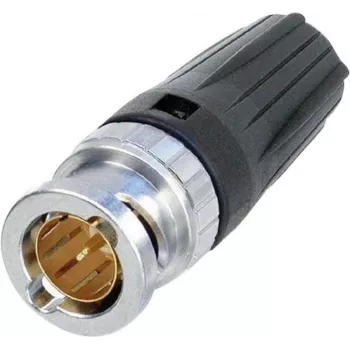 Neutrik NBLC75BVZ17 Kabelstecker BNC Aluminium – Schwarz (NBLC75BVZ17)