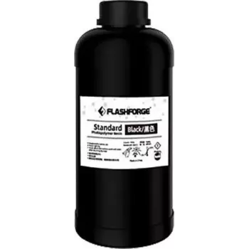 3D-Drucker-Harz Flashforge UV/LCD Standard Schwarz 1 L, 405 nm Aushärtungswellenlänge