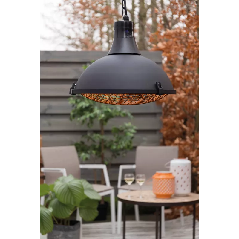 Sunred IND-2100H - Deckenheizstrahler 2100 W, schwarz