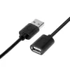 USB-Verlängerungskabel AM-AF 1,8 m schwarz